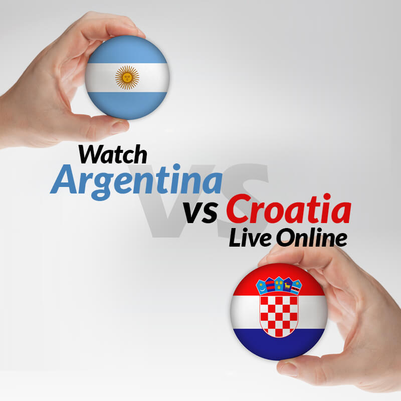 Аржентина срещу Хърватия на живо