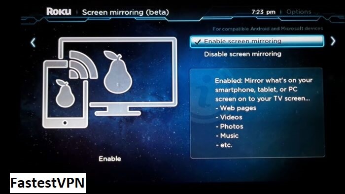 kodi no roku usando android smart tv