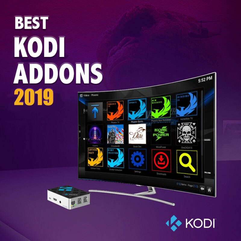 лучшие дополнения Kodi 2019